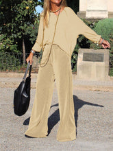 Load image into Gallery viewer, Casual Loose Shirt Pants Knitted Suit