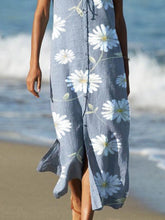 Load image into Gallery viewer, Plus size Floral Printed Casual V Neck Dresses