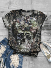 Load image into Gallery viewer, Casual Impression Grunt Print Fashion T-shirt
